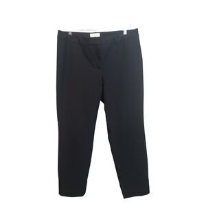 Via Masini 80 Firenze Dress Pants‎ Made in Italy Black Career Office Women's